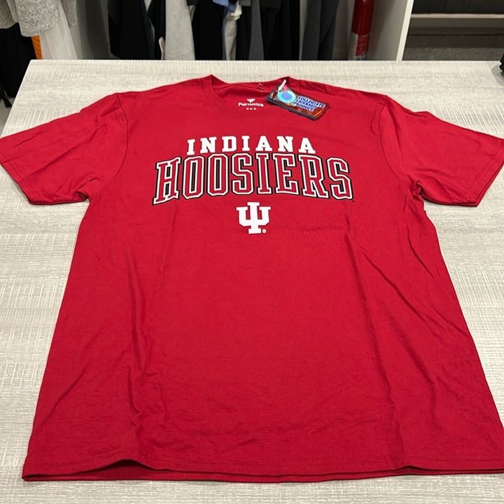 NWT Indiana Hoosiers t shirt. Size M.